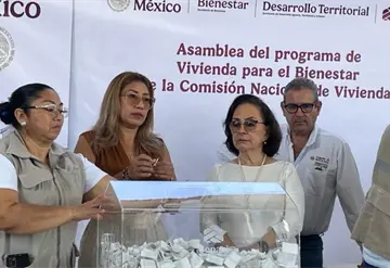 Realizan sorteo en Tabasco para asignar viviendas a familias de bajos ingresos