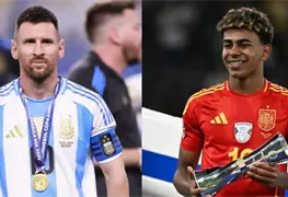 Lionel Messi y Lamine Yamal chocar&aacute;n en la Finalissima 2024