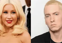 La ic&oacute;nica batalla de egos Eminem y Christina Aguilera