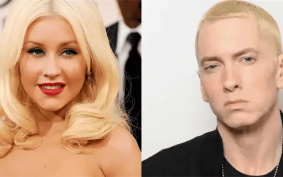 La ic&oacute;nica batalla de egos Eminem y Christina Aguilera
