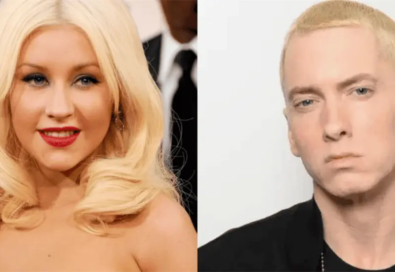 La ic&oacute;nica batalla de egos Eminem y Christina Aguilera