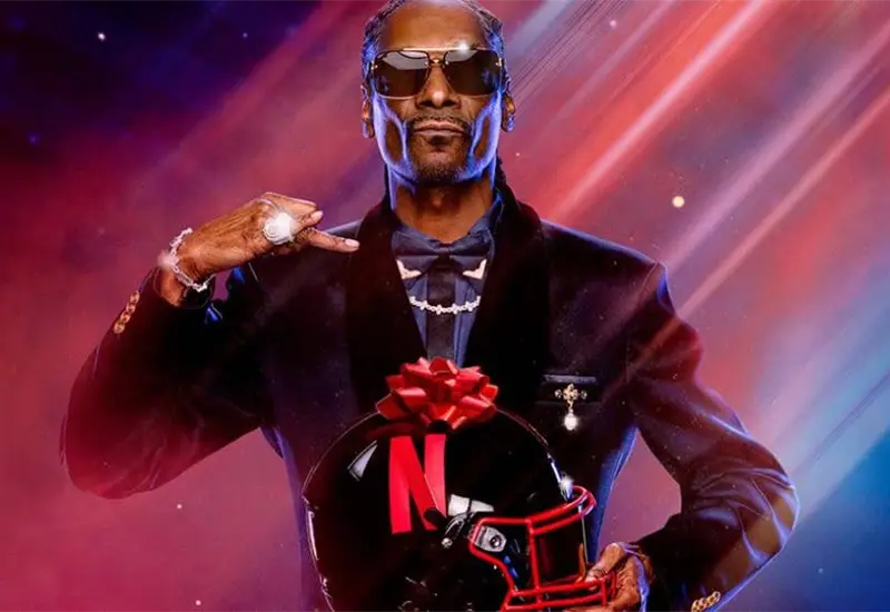 Snoop Dogg encabeza el Medio Tiempo Navide&ntilde;o de Netflix 2025