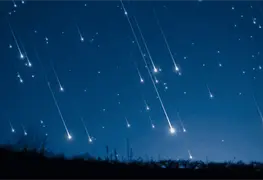 &Uacute;ltima lluvia de estrellas del a&ntilde;o