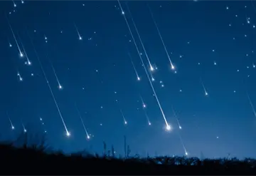 &Uacute;ltima lluvia de estrellas del a&ntilde;o