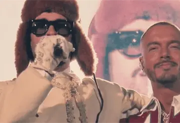 Bad Bunny y J Balvin se reconcilian en concierto de la CDMX