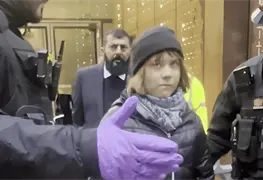 Greta Thunberg arrestada en Londres por apoyar a activistas palestinos