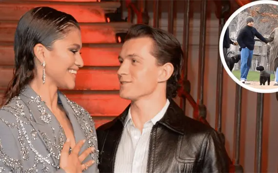 Zendaya oculta embarazo Una foto navide&ntilde;a con Tom Holland dispara teor&iacute;as en redes