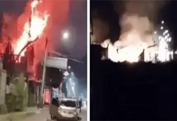 Explosi&oacute;n en taller pirot&eacute;cnico de Ozumba deja dos heridos