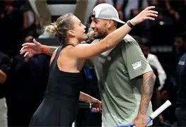 Nick Kyrgios triunfa sobre Aryna Sabalenka en la Batalla de los sexos del tenis