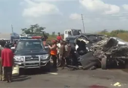 Boxeador Anthony Joshua trasladado a hospital tras choque en Nigeria