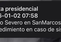 Alerta s&iacute;smica en celulares por sismo de 6.5 en Guerrero