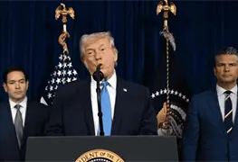 Donald Trump anuncia plan tras salida de Maduro