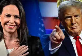 Trump anuncia reuni&oacute;n con Mar&iacute;a Corina Machado en plena crisis venezolana