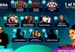 Foro Tabasco anuncia cartelera oficial de la Feria Tabasco 2026