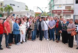 Yolanda Osuna supervisa rehabilitaci&oacute;n de alumbrado p&uacute;blico en Villahermosa