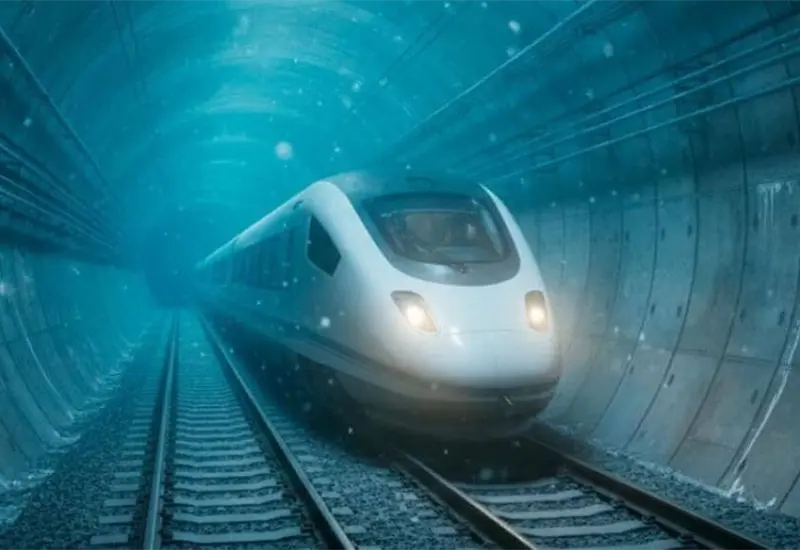 Proyecto de t&uacute;nel submarino en China revoluciona transporte ferroviario