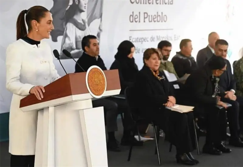 Sheinbaum busca apoyo de PT y Verde para reforma electoral