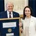 Mar&iacute;a Corina Machado entrega su Nobel a Trump en la Casa Blanca