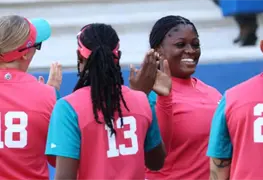 Las olmecas ganan juego en Comalcalco