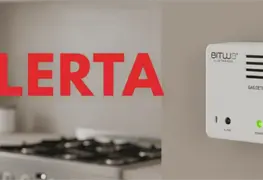 Detector gratuito para prevenir fugas de gas en hogares