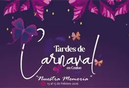 Llegan las Tardes de Carnaval en Centro Nuestra Memoria del 13 al 15 de febrero