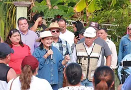 Alcaldesa supervisa obras en Tamult&eacute; de las Sabanas