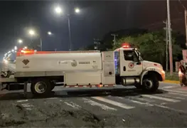 Desalojo en Cosoleacaque tras incidente con amoniaco