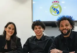 Joven delantero Enzo Alves consolida su v&iacute;nculo con el Real Madrid al firmar contrato