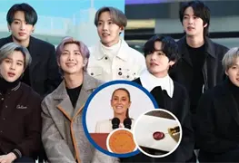 Sheinbaum solicita m&aacute;s conciertos de BTS a Corea del Sur
