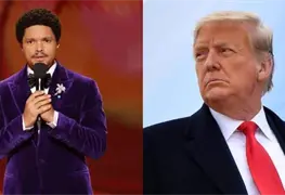 Trump amenaza con demandar a Trevor Noah por chiste sobre Epstein en los Grammy
