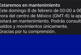 BBVA anuncia pausa en su app este domingo