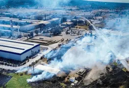 FGJE investiga incendio en corral&oacute;n de Tzompantepec