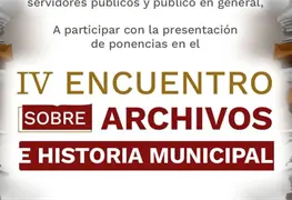Centro convoca al IV Encuentro sobre Archivo e Historia Municipal