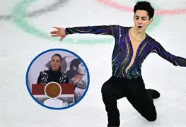 Claudia Sheinbaum felicita a Donovan Carrillo por su avance a la final de patinaje art&iacute;stico en los Juegos Ol&iacute;mpicos de Invierno