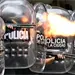 Manifestantes y polic&iacute;a chocan en protesta laboral en Argentina