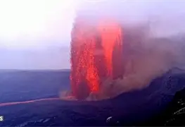 Erupci&oacute;n Explosiva del Volc&aacute;n Kilauea en Haw&aacute;i