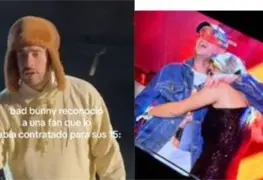 Emotivo reencuentro de Bad Bunny con seguidora en Argentina