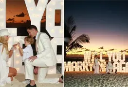 Paris Hilton renueva votos matrimoniales en Islas Turcas