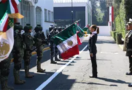 Claudia Sheinbaum destaca dignidad y grandeza en D&iacute;a de la Bandera