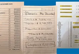 La narcon&oacute;mina del CJNG exhibe sobornos y sueldos de sicarios