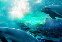 Qu&iacute;micos de celulares detectados en delfines