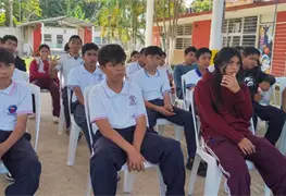 Conversatorio Educativo en Escuela Telesecundaria Carlos A. Madrazo
