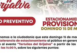 Tertulias del Grijalva ofrecen estacionamiento en Malec&oacute;n Carlos A. Madrazo