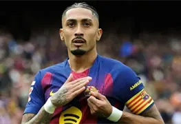 Raphinha firma hat-trick en goleada del Barcelona sobre Sevilla FC