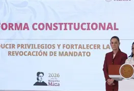 Claudia Sheinbaum env&iacute;a al Senado un Plan B para reforma electoral