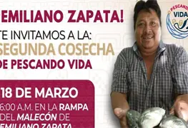 El Gobierno del Pueblo lleva pescado fresco a las familias de Emiliano Zapata