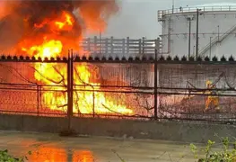Deja cinco muertos el incendio en refiner&iacute;a