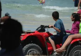 Veda vehicular en playas de Tabasco durante semana santa 2026