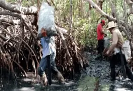 Derrame de hidrocarburos alcanza playas de Veracruz