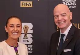 Claudia Sheinbaum recibir&aacute; a Gianni Infantino por Copa Mundial FIFA 2026